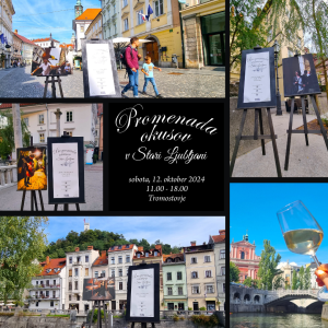 POT PROMENADE OKUSOV V STARI LJUBLJANI